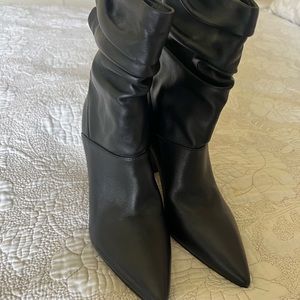 Nine West Women's Cames Slouch Booties Black Size 7